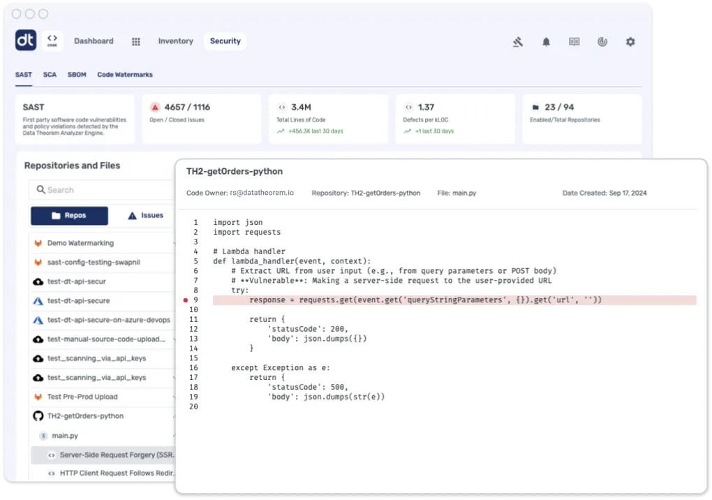 Static Application Security Testing (SAST)